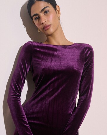 NOBODY'S CHILD PETITE BOBBIE MINI DRESS