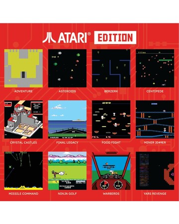 HyperMegaTech - Atari Super Pocket - Retro Handheld Gaming Device