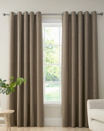 Bianca Chenille Stripe Curtains