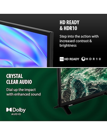 Toshiba 24WV2553DB 24in HD TV with Freely