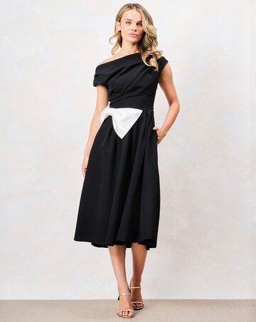 Hope & Ivy The Natalie Bow Dress