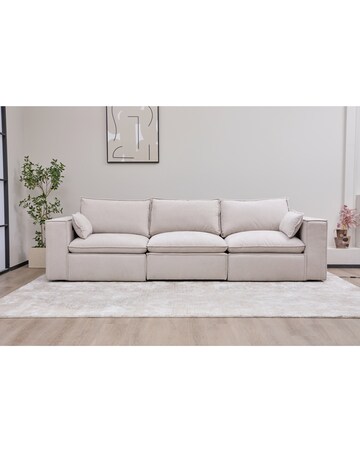 Campbell 3 Seater Power Recliner Sofa