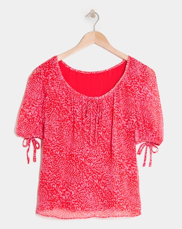 Whistles Diagonal Round Neck Top