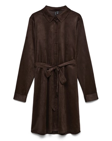 VERO MODA SHORT BELTED SHIRT DRESS