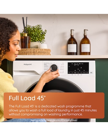 Hotpoint HBD 9681 ANTI STAIN UK 9+6kg- White