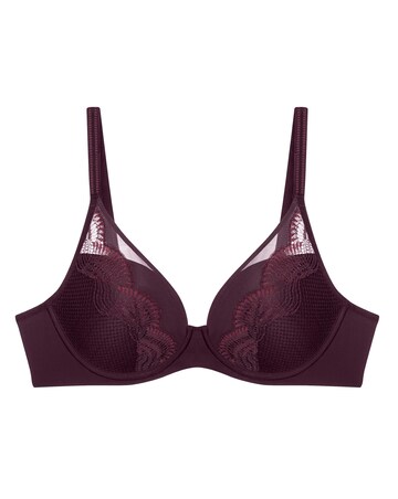 Triumph Comfort Glam Plunge Bra Wine