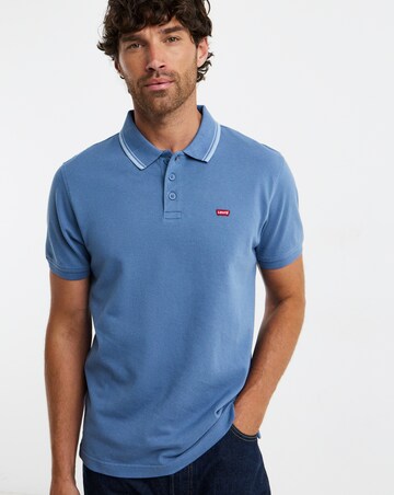 Levi's Short Sleeve Tipped Polo - Blue