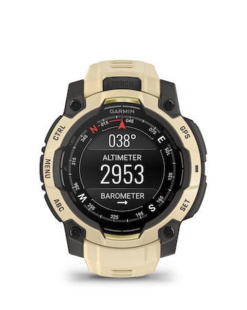 Garmin Instinct 3 AMOLED 45mm Smart Watch - Citrine/Grey