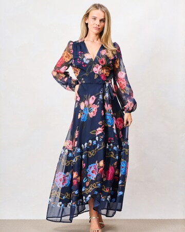 Hope & Ivy The Salem Wrap Dress