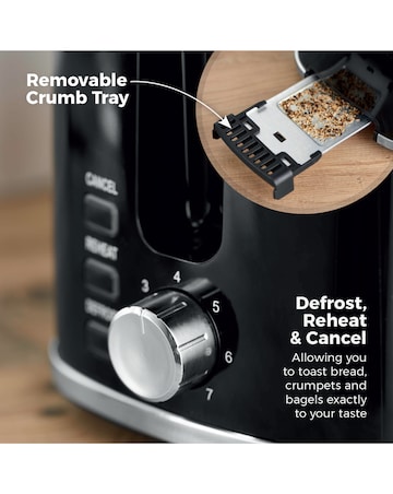 Tower Sonar Kettle, 2 Slice, Canister