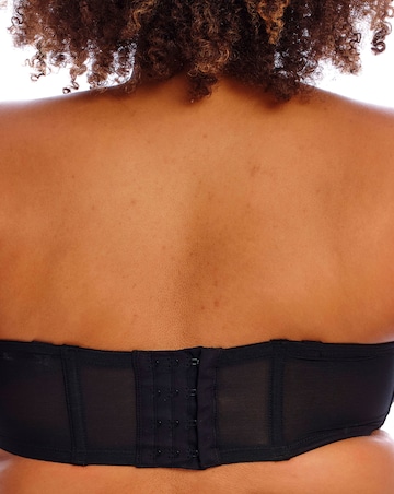 Goddess Verity Strapless Wired Bra Black