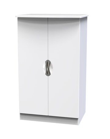 Haydn Ready Assembled 2 Door Midi Wardrobe - Kids