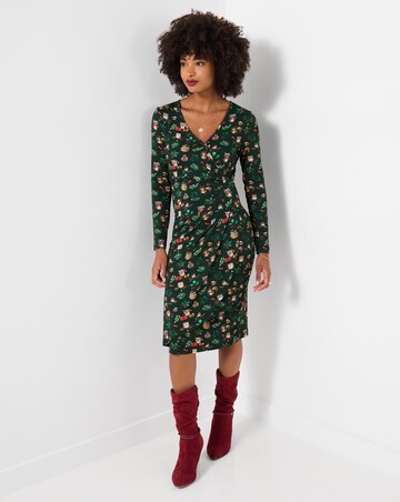 Joe Browns Printed Jersey Wrap Dress