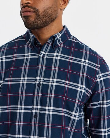 Long Sleeve Cotton Check Shirt