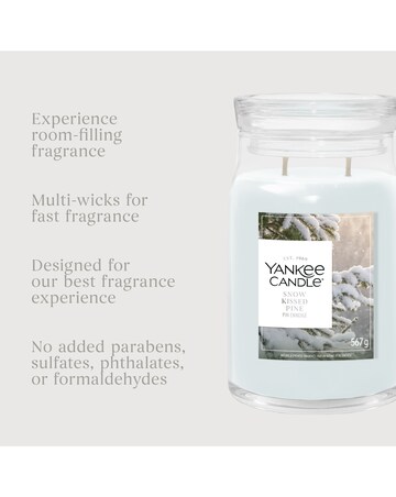 Yankee Candle Signature Large Snow Kissed Pine