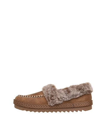 Skechers Chestnut Bobs Cozy Kiss Snug Stitch Slippers - Standard Fit (D)