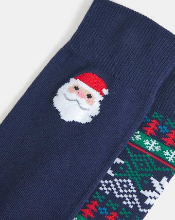 2 Pack Novelty Christmas Socks