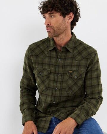 Wrangler Western Shirt - Olive
