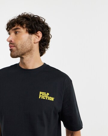 Only & Sons Pulp Fiction Back Print T-Shirt - Black