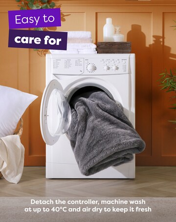 Slumberdown Elegantly Warm Luxury Heated Throw