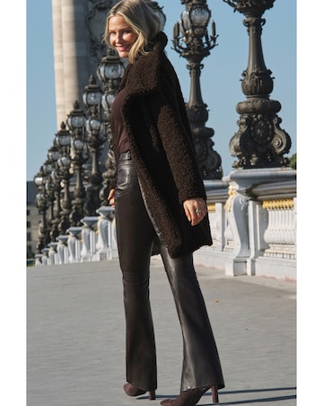 Sosandar Super Cosy Borg with Funnel Neck