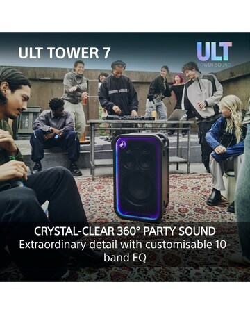 Sony ULT Tower 7 Party Speaker - Black