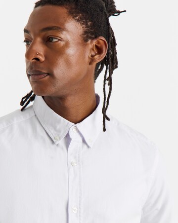 Short Sleeve Oxford Shirt Long