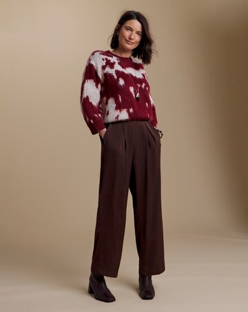 Julipa Satin Straight Leg Trouser