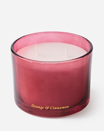 Classic Elegance Orange & Cinnamon Boxed Glass Candle