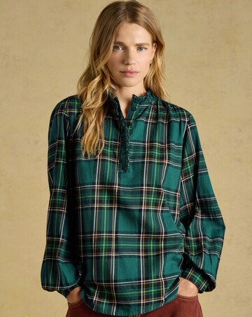 Joules Melanie Check Top