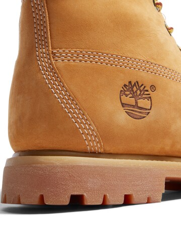 Timberland Wheat Premium 6 Inch Lace Up Boots - Standard Fit (D)