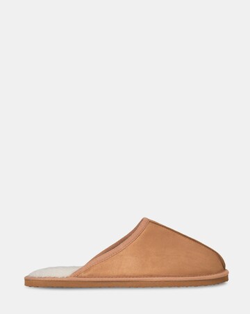 Jack & Jones Dudely Microfibre Mule Slipper - Brown
