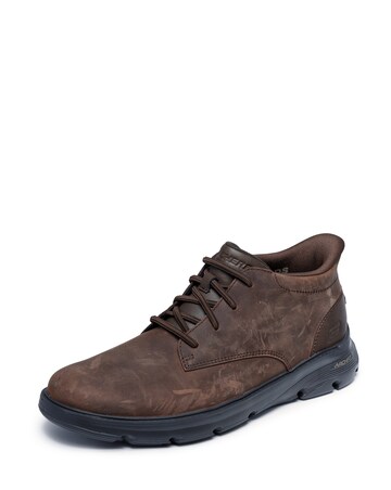 Skechers Slip-Ins Garza Ridley Chukka Boot Wide Fit - Cocoa