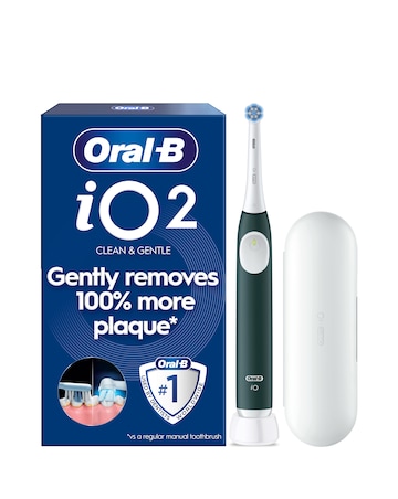 Oral-B iO2 Series Forest Green + Travel Case