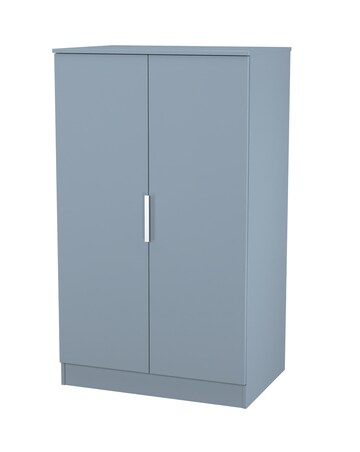 Humber Ready Assembled 2 Door Midi Wardrobe - Kids