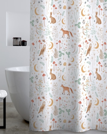 Catherine Lansfield Enchanted Twilight Shower Curtain