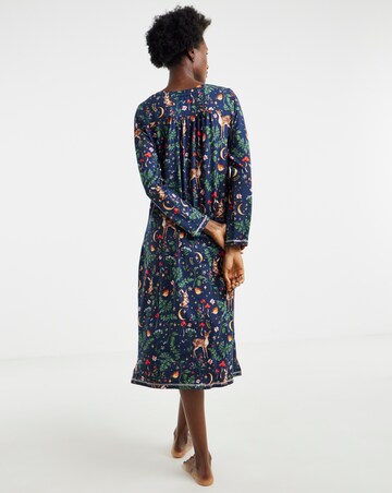 Julipa Value Supersoft Woodland Print Long Sleeve Nightie