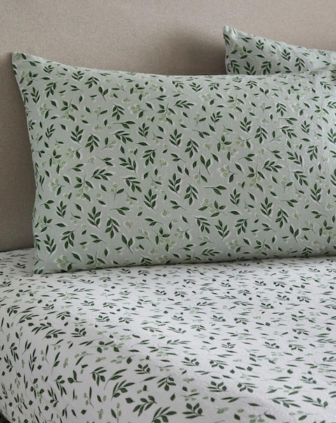 D & D Falling Leaf Fitted Sheet