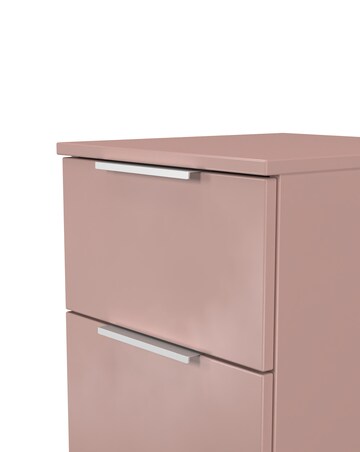 Humber Ready Assembled 2 Drawer Bedside - Kids