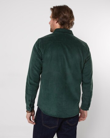 Joe Browns Cool in Cord Overshirt - Olive