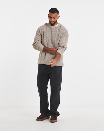 Cotton Twist Crew Neck Jumper