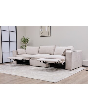 Campbell 3 Seater Power Recliner Sofa
