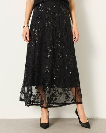 Fatface Pia Sequin Skirt