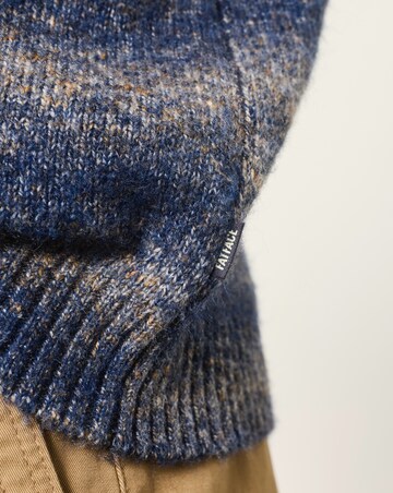 FatFace Deanstone Ombre Jumper - Blue