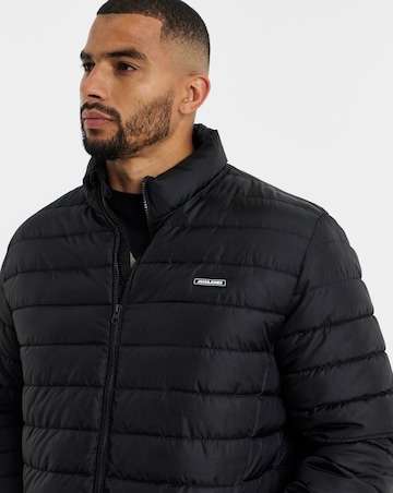 Jack & Jones Elvis Light Puffer Coat - Black
