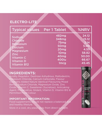 Bio-Synergy Electro-Lite Effervescent x 60