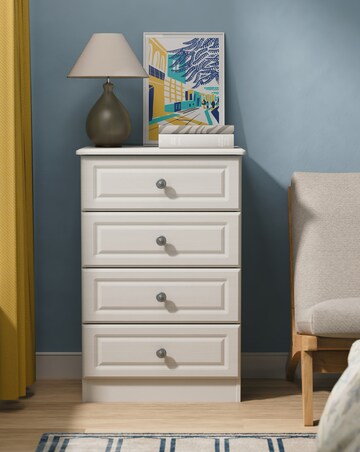 Peregrine Ready Assembled 4 Drawer Midi Chest - Kids