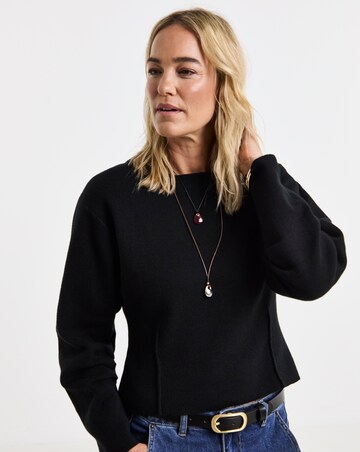 Cocoon Style Structured Jumper