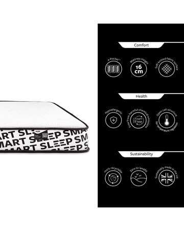 Jay-Be Quest Q1 Sprung Responsibly Made Children's Mattress - Single