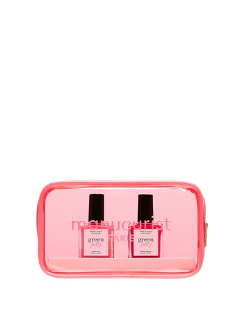 Manucurist Mini Glossy Nail kit Worth 28 GBP With Free Cosmetic Bag and Charm